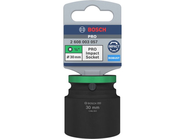 PRO Impact Socket Bosch, 1/2, 30mm, standardni, 2608003057